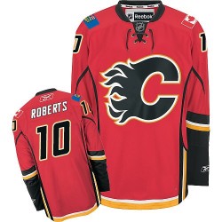 Gary Roberts Calgary Flames Reebok Authentic Red Home Jersey