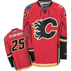 Joe Nieuwendyk Calgary Flames Reebok Premier Red Home Jersey