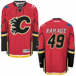 John Ramage Calgary Flames Reebok Authentic Red Home Jersey
