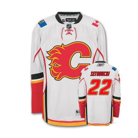 Devin Setoguchi Calgary Flames Reebok 