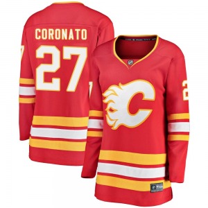 Women's Matt Coronato Calgary Flames Fanatics Branded Breakaway Red Alternate Jersey