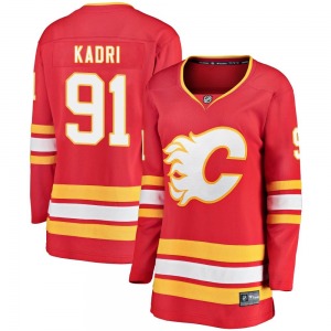 Women's Nazem Kadri Calgary Flames Fanatics Branded Breakaway Red Alternate Jersey