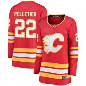 Women's Jakob Pelletier Calgary Flames Fanatics Branded Breakaway Red Alternate Jersey