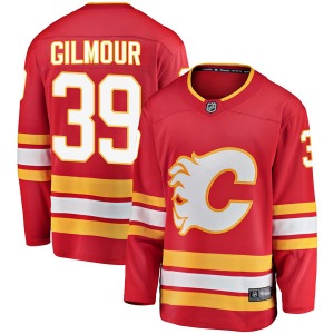 Youth Doug Gilmour Calgary Flames Fanatics Branded Breakaway Red Alternate Jersey