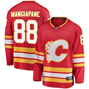 Youth Andrew Mangiapane Calgary Flames Fanatics Branded Breakaway Red Alternate Jersey