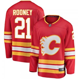 Youth Kevin Rooney Calgary Flames Fanatics Branded Breakaway Red Alternate Jersey