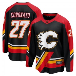 Youth Matt Coronato Calgary Flames Fanatics Branded Breakaway Black Special Edition 2.0 Jersey