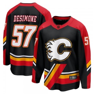 Youth Nick DeSimone Calgary Flames Fanatics Branded Breakaway Black Special Edition 2.0 Jersey