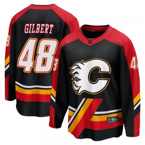 Youth Dennis Gilbert Calgary Flames Fanatics Branded Breakaway Black Special Edition 2.0 Jersey
