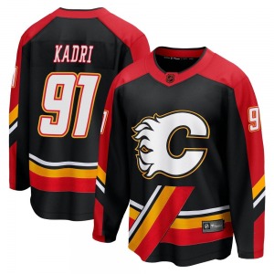 Youth Nazem Kadri Calgary Flames Fanatics Branded Breakaway Black Special Edition 2.0 Jersey