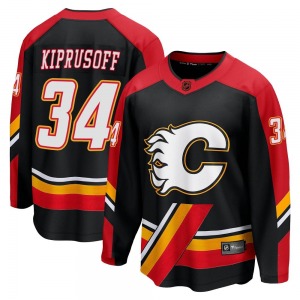 Youth Miikka Kiprusoff Calgary Flames Fanatics Branded Breakaway Black Special Edition 2.0 Jersey