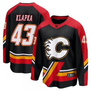 Youth Adam Klapka Calgary Flames Fanatics Branded Breakaway Black Special Edition 2.0 Jersey