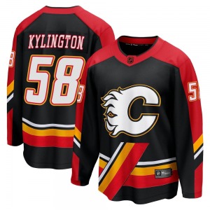 Youth Oliver Kylington Calgary Flames Fanatics Branded Breakaway Black Special Edition 2.0 Jersey
