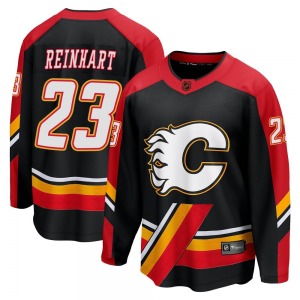 Youth Paul Reinhart Calgary Flames Fanatics Branded Breakaway Black Special Edition 2.0 Jersey