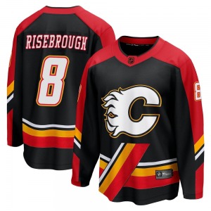 Youth Doug Risebrough Calgary Flames Fanatics Branded Breakaway Black Special Edition 2.0 Jersey