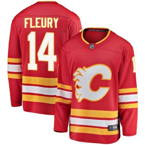 Theoren Fleury Calgary Flames Fanatics Branded Breakaway Red Alternate Jersey