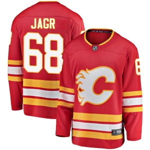 Jaromir Jagr Calgary Flames Fanatics Branded Breakaway Red Alternate Jersey