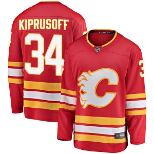 Miikka Kiprusoff Calgary Flames Fanatics Branded Breakaway Red Alternate Jersey