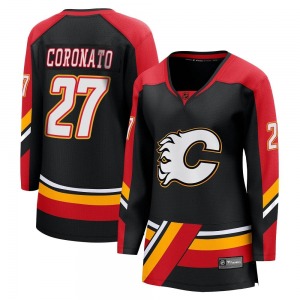 Women's Matt Coronato Calgary Flames Fanatics Branded Breakaway Black Special Edition 2.0 Jersey