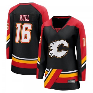 Women's Brett Hull Calgary Flames Fanatics Branded Breakaway Black Special Edition 2.0 Jersey