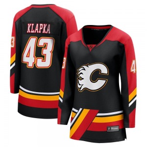 Women's Adam Klapka Calgary Flames Fanatics Branded Breakaway Black Special Edition 2.0 Jersey