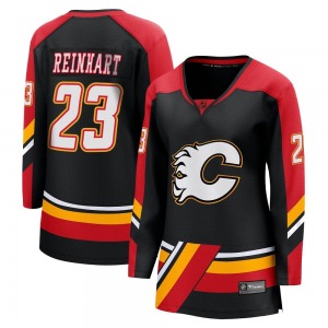 Women's Paul Reinhart Calgary Flames Fanatics Branded Breakaway Black Special Edition 2.0 Jersey