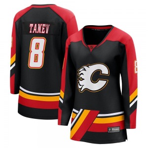 Women's Chris Tanev Calgary Flames Fanatics Branded Breakaway Black Special Edition 2.0 Jersey