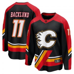 Mikael Backlund Calgary Flames Fanatics Branded Breakaway Black Special Edition 2.0 Jersey