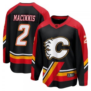 Al MacInnis Calgary Flames Fanatics Branded Breakaway Black Special Edition 2.0 Jersey