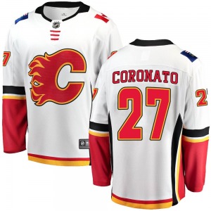 Matt Coronato Calgary Flames Fanatics Branded Breakaway White Away Jersey
