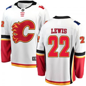 Trevor Lewis Calgary Flames Fanatics Branded Breakaway White Away Jersey
