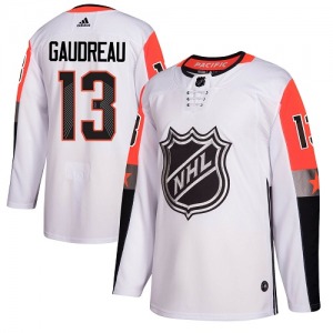 Johnny Gaudreau Calgary Flames Adidas Authentic White 2018 All-Star Pacific Division Jersey