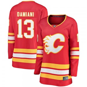 Women's Riley Damiani Calgary Flames Fanatics Branded Breakaway Red Alternate Jersey